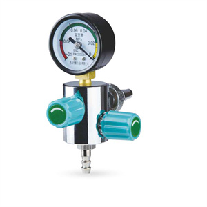 Negative pressure gauge valve